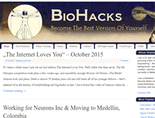 Tablet Screenshot of biohacks.net